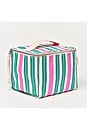 view 3 of 4 Recycled Nylon Lunch Cooler Bag in Seagrass Green Multi