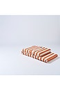 view 4 of 5 FAUTEUIL LOUNGE THE LOUNGER in Tierra Clay Stripe