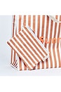 view 4 of 4 BOLSO DE PLAYA CARRYALL BEACH BAG in Tierra Clay Stripe