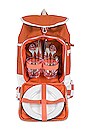 view 4 of 7 Luxe Picnic Backpack in Terracotta