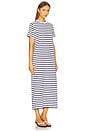 view 2 of 4 Perfect Tee Dress in Navy Stripe