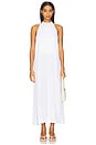 view 1 of 3 The F?te Linen Dress in White
