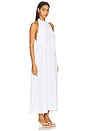view 2 of 3 The F?te Linen Dress in White