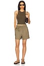 view 5 of 6 Everything Short in Olive