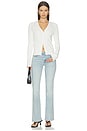 view 4 of 4 The Ribbed Favorite Cardi in Cream