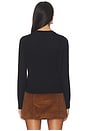 view 3 of 4 Refined Cardigan in Black