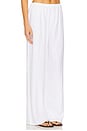 view 2 of 6 The Linen Everything Pant in White