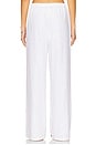 view 4 of 6 The Linen Everything Pant in White
