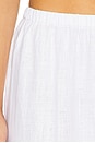 view 6 of 6 The Linen Everything Pant in White
