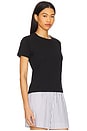 view 2 of 4 Shrunken Perfect Tee in Black