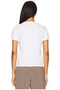 view 3 of 4 Shrunken Perfect Tee in White