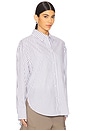 view 2 of 5 Everything Shirt in Black Stripe