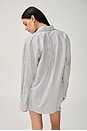 view 4 of 7 Everything Shirt in Black Stripe