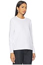 view 2 of 4 CAMISETA PERFECTA DE MANGA LARGA in White