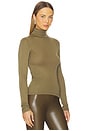 view 2 of 4 The Cashmere Turtleneck in Olive