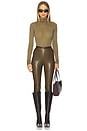view 4 of 4 The Cashmere Turtleneck in Olive