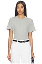 view 1 of 4 The Iconically Soft Perfect Tee in Heather Grey