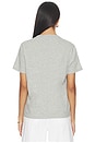view 3 of 4 The Iconically Soft Perfect Tee in Heather Grey