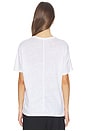 view 3 of 4 T-SHIRT LINEN PERFECT in White