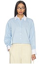 view 1 of 4 CAMISA THE CROPPED EVERYTHING in French Blue