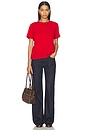 view 4 of 4 The Iconically Soft Perfect Tee in Iconic Red
