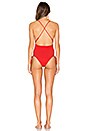 view 3 of 3 MAILLOT DE BAIN 1 PIÈCE SASHA in Red