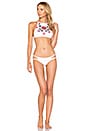 view 4 of 4 Evan Bikini Bottom in White