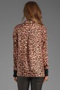 view 2 of 4 Wild Dots Printed Blouse en Leopard/Babe in Leopard & Babe