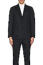 view 3 of 4 Studio Suit Blazer Jacket in Black Mix