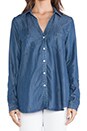 view 4 of 6 Brady Top in Medium Indigo
