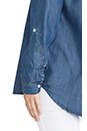 view 5 of 6 Brady Top in Medium Indigo