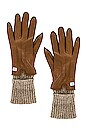 view 1 of 2 Carmel Leather Gloves in Hazel