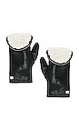 view 3 of 4 Betrice Mittens in Black Powder