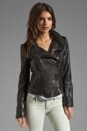 view 2 of 6 Glenna Leather Jacket in Black