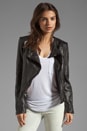 view 3 of 6 Glenna Leather Jacket in Black