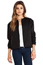 view 1 of 5 Kara Bomber Jacket in Black