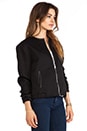 view 3 of 5 Kara Bomber Jacket in Black