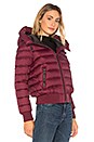 view 3 of 5 Tiphane Puffer Jacket in Maroon