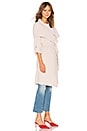 view 3 of 4 Ornella Trench Coat in Pearl