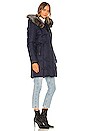 view 4 of 6 Christy Puffer Jacket With Fur Trim in Lapis