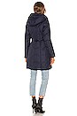 view 6 of 6 Christy Puffer Jacket With Fur Trim in Lapis