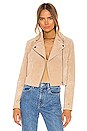 view 1 of 4 Elaine Moto Jacket in Almond