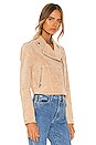 view 2 of 4 Elaine Moto Jacket in Almond