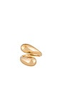 view 1 of 4 Twisted Dash Ring in Gold