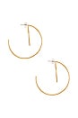 view 2 of 2 Maxi Globe Jackets Earring in Gold