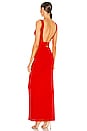 view 3 of 3 MAXIVESTIDO TARA in Royal Red
