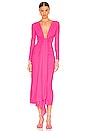 view 1 of 3 Lorena Midi Dress in Hot Pink