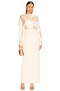 view 2 of 4 ROBE AURORA in Ivory