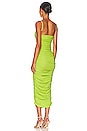 view 3 of 3 Adler Mini Dress in Chartreuse