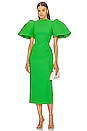 view 1 of 3 Lora Midi Dress in Bright Green